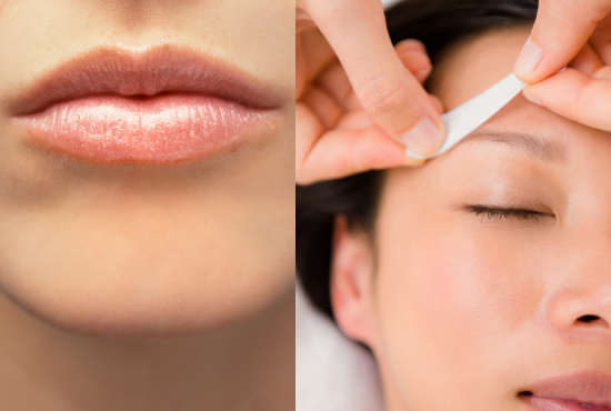 Eyebrow And Lip Wax